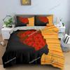 African Woman Duvet Cover Set 3D Cartoon Printed Bedding Set Pillowcase Bedroom Decor King Queen Twin Size Bedclothes741