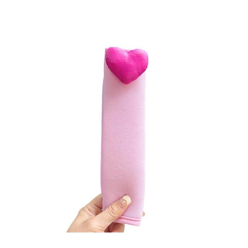 Car Seatbelt Shoulder Pad with Girly Bowknot, Universal for All Seasons, Anti-Neck Strain, Car Decoration for Girls