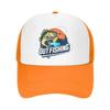 Custom Out Fishing Trucker Hat Unisex Women Adjustable Adult Fish FisherUnisex Baseball Cap Spring Dad Hat
