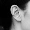 [Worn by Kang Min-kyung] Earldy Earcuff_Glossy Silver