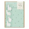 Midori Letter Set with 12 Sheets of Letter 4 Alpaca Pattern 86636006 Stickers, Paper, Envelopes, B,
