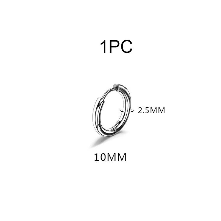 

LATS Fashion France Style Hoop Earrings copper Color Vintage Handmade U-Shape Circle Trend Zircon Gifts Accessories Wholesale