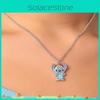 Lilo Stitch Fashion Jewelry Alloy Chain With Rhinestones For Casual Gift