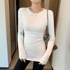 Women's Slim-Fit Fleece-Lined Tunic Base Layer Top