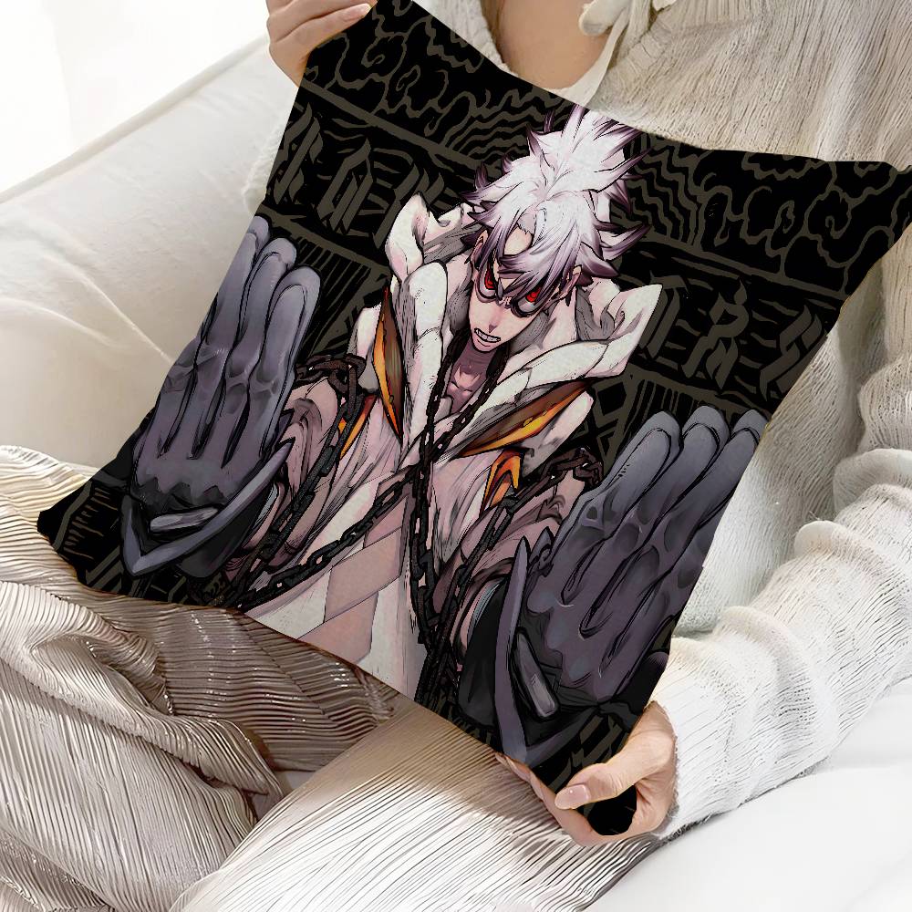 Gachiakuta Pillow Gift Home Office Decoration Bedroom Sofa Car Cushion Cover case 45x45