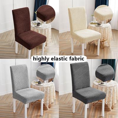 Four Season Universal Anti Slip Dining Chair Cover Elastic All Inclusive Seat Protection Cover Anti Dirt Detachable and Washable