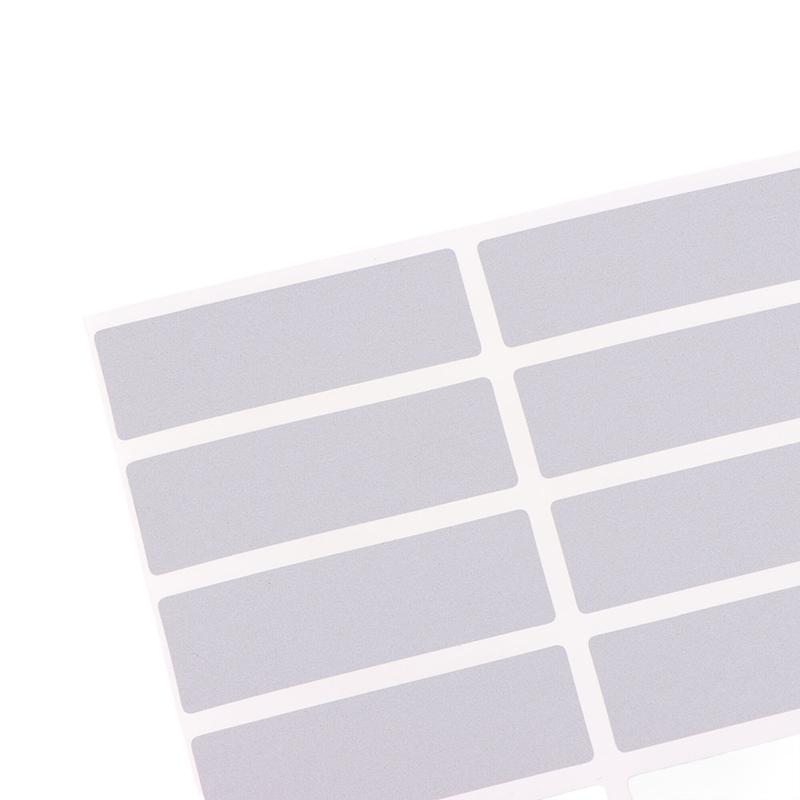 50Pcs 48X15Mm Rectangular Reward Scratch Card Film Coated Stickers Scratch Off Labels Diy Children'S Redemption Vouchers