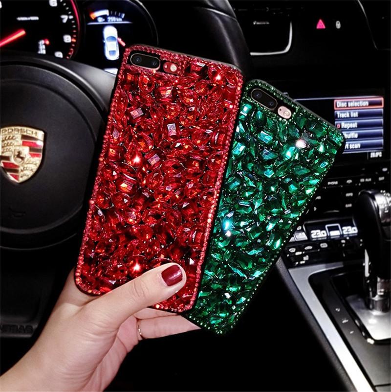 Rhinestone for Samsung S23 Mobile Phone Case for Women S25+ Luxury Personalized Creative Note20 New S24ultra