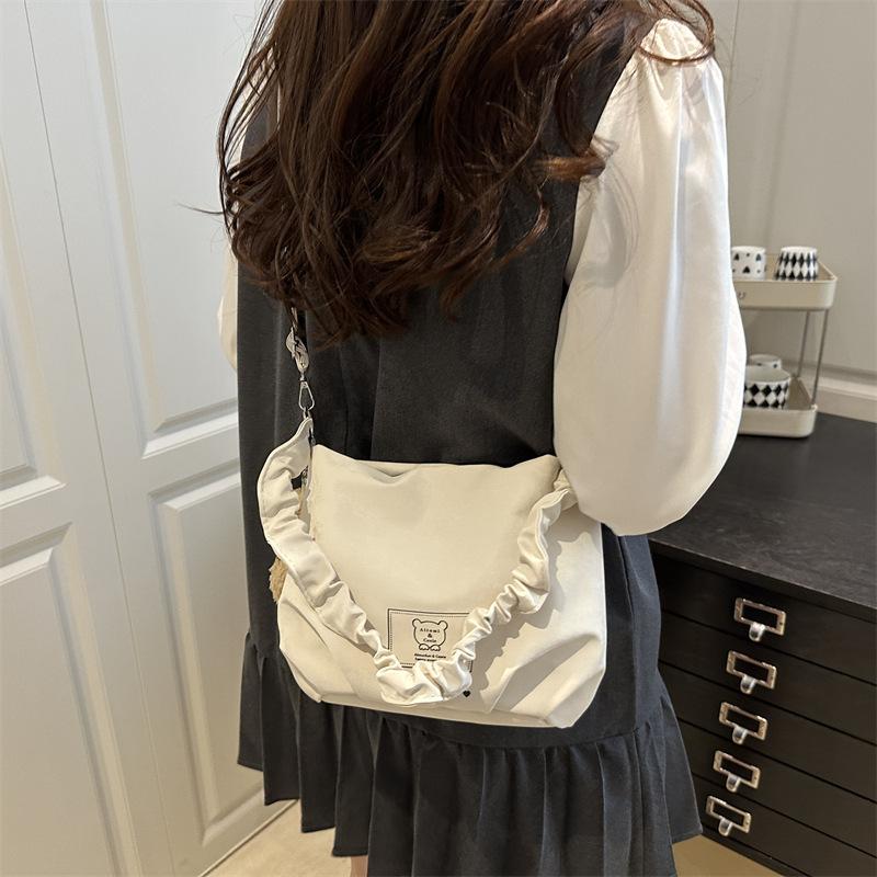 Foreign Style Casual Handbag Bag Women's 2025 New Fashion Simple Niche Versatile Commuter Shoulder Messenger Bag