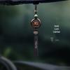 Sandalwood Lotus Car Pendant: Elegant Rearview Mirror Decoration