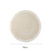 1pc Hot Selling Fringe Eco-friendly Household Non-Slip Heat-Resistant Morden Style Table Placemat Washable Mat For Dining Table