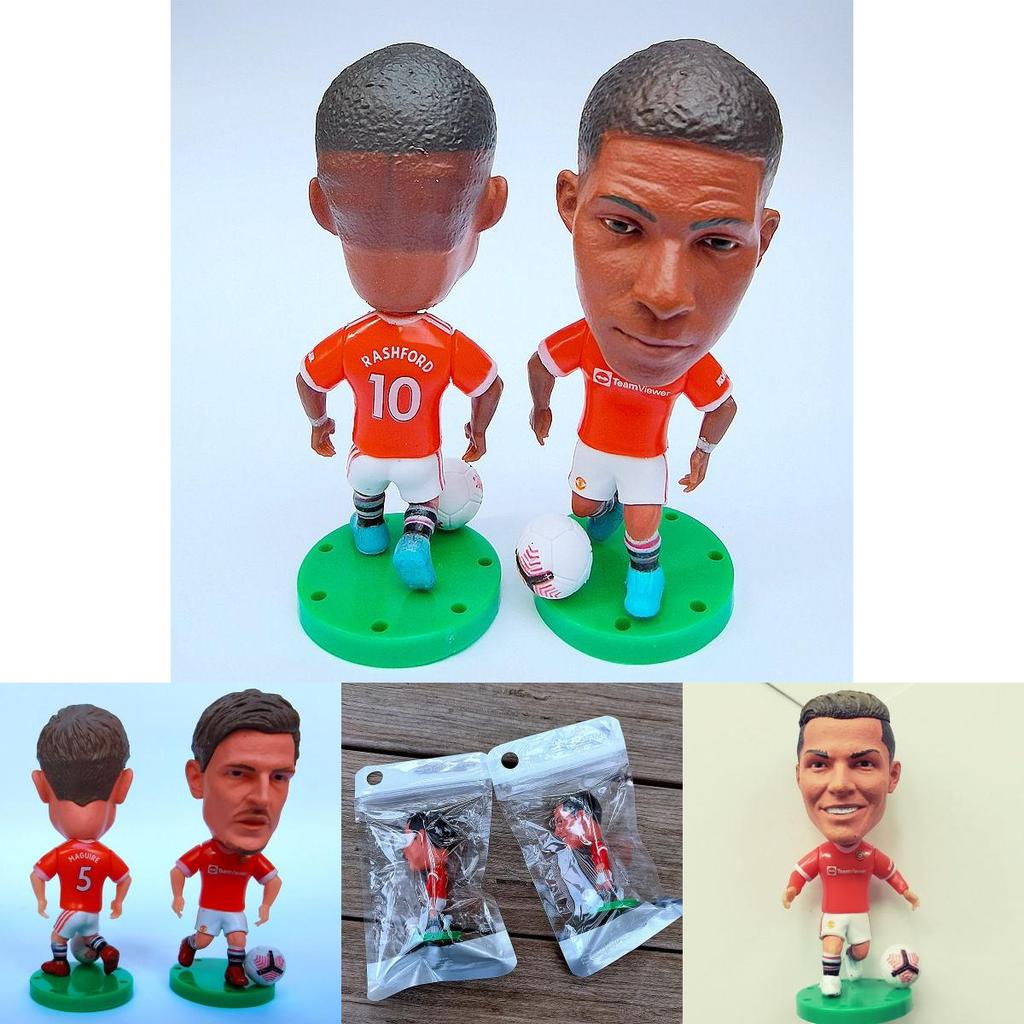 Soccer Player Mini Figures Sports Model Dolls For Home Decoration