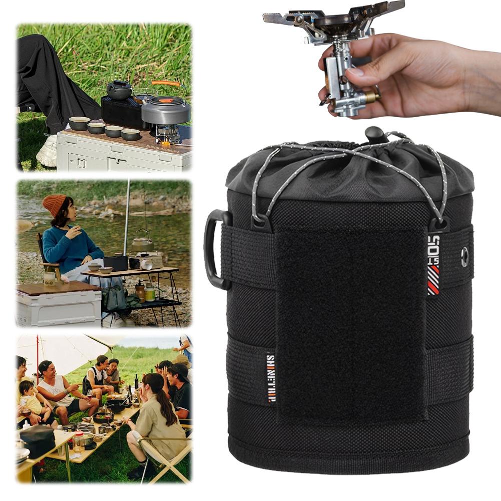 Camping Gas Protective Cover Tear Resistant Gas Tank Protective Case Outdoor Gas Cylinder Sleeve for Outdoor Camping