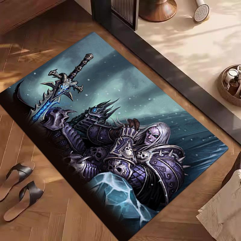 1Pc Warcraft game Rug - home decoration Carpet For Living Room Bedroom Flooring Computer Chair Area Rug