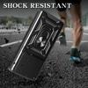 Armor Funda for POCO M7 Pro 5G Case Slide Camera Rotate Ring Stand Shockproof Cover for Xiaomi POCO M7 Pro 5G Capa Funda