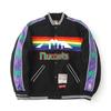Men's and women's alphabet decal waterproof hooded zipper jacket