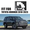 For 4Runner 2010- Center Gear Shift Panel Cover Trim Carbon Fiber Accessory
