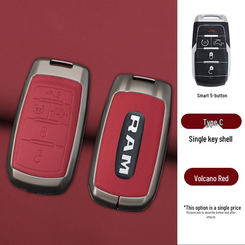 GMC Dodge Ram T-Rex RAM Long Horn Key Cover & Challenger Bag Korando Buckle