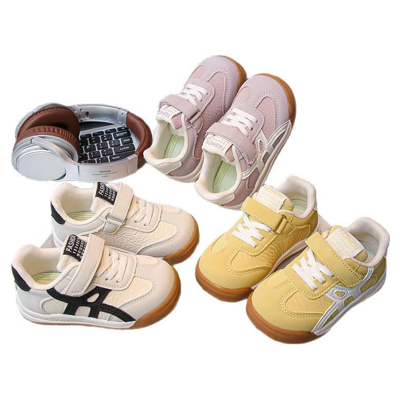 Kids' 2026 Spring Leather Waterproof Casual Sports Shoes for Toddlers