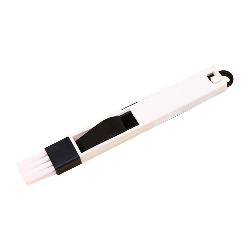 2pcs 2-in-1 Design Window Groove Cleaning Brush Slot Dust Cleaner Window Groove Cleaning