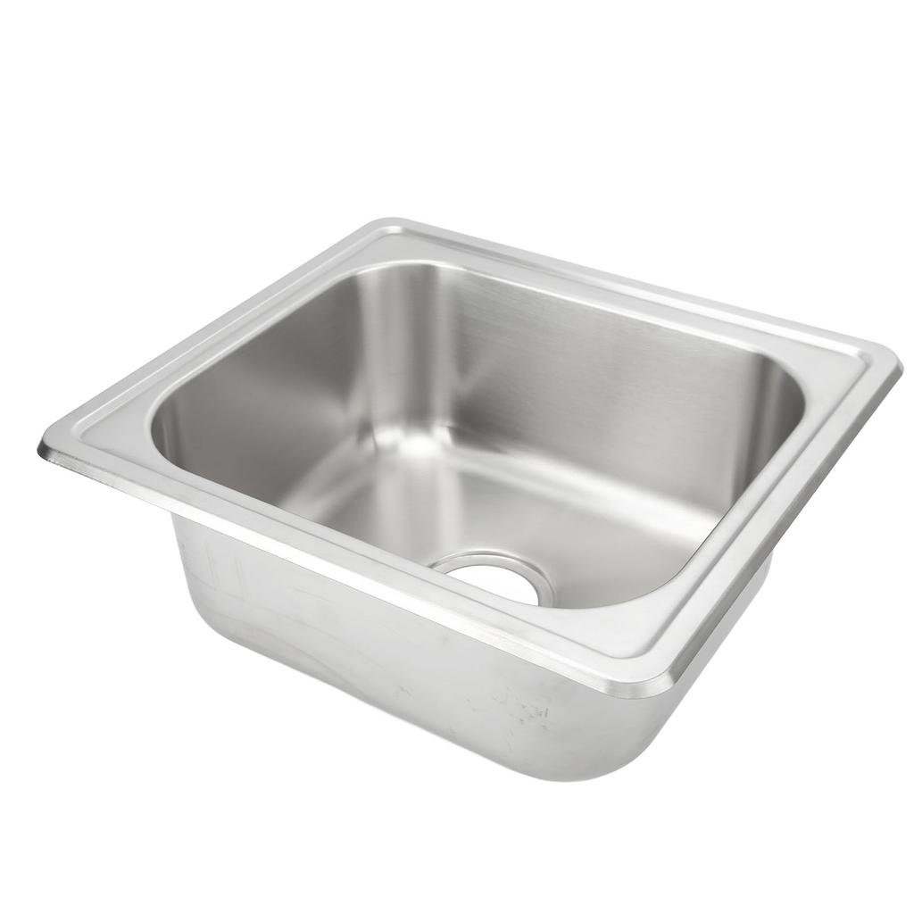 Bar Sink Brushed Process Rustproof Stainless Steel Sink for Bathroom Kitchen Bathroom RV Yacht 480x4