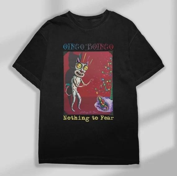Oingo Boingo Nothing To Fear Vintage Tee T Shirt All Size S-4XL UR562 L