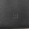 Pristine Dunhill Purse sidecar Long wallet black leather mens Used