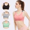 New Sports Bra Underwear, Cross Suspenders, Beautiful Back Yoga Underwear for Women, Anti-light and Shock-proof Steel Ring Bra