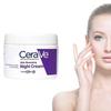 Cremă de noapte hidratantă Cerave cu unt de shea, niacinamidă și peptide, pentru toate tipurile de ten, 48 g