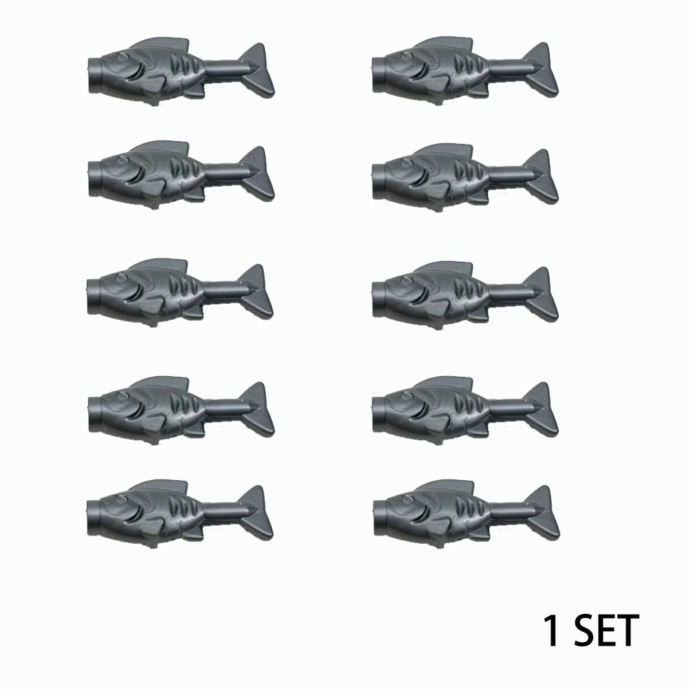 MOC Toys Sea Animals World Building Blocks Sets Dolphin Shark Devil Fish shell Seaweed Lobster Crab Coral Shell Gifts