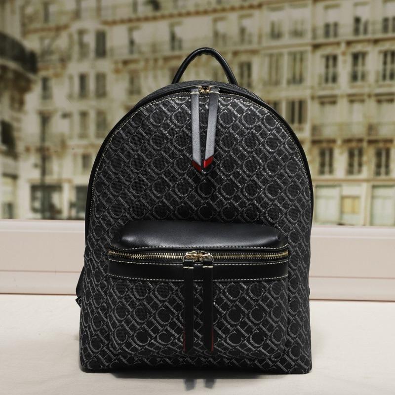 

Classic Design Shoulder Bag Large Capacity Travel Backpack Male and Female Student Handbag Lightweight Length 27cm, width 12cm, height 35cm