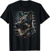 Funny German Shepherd USA Flag Patriotic Shepherd Tee Gift Unisex T-Shirt