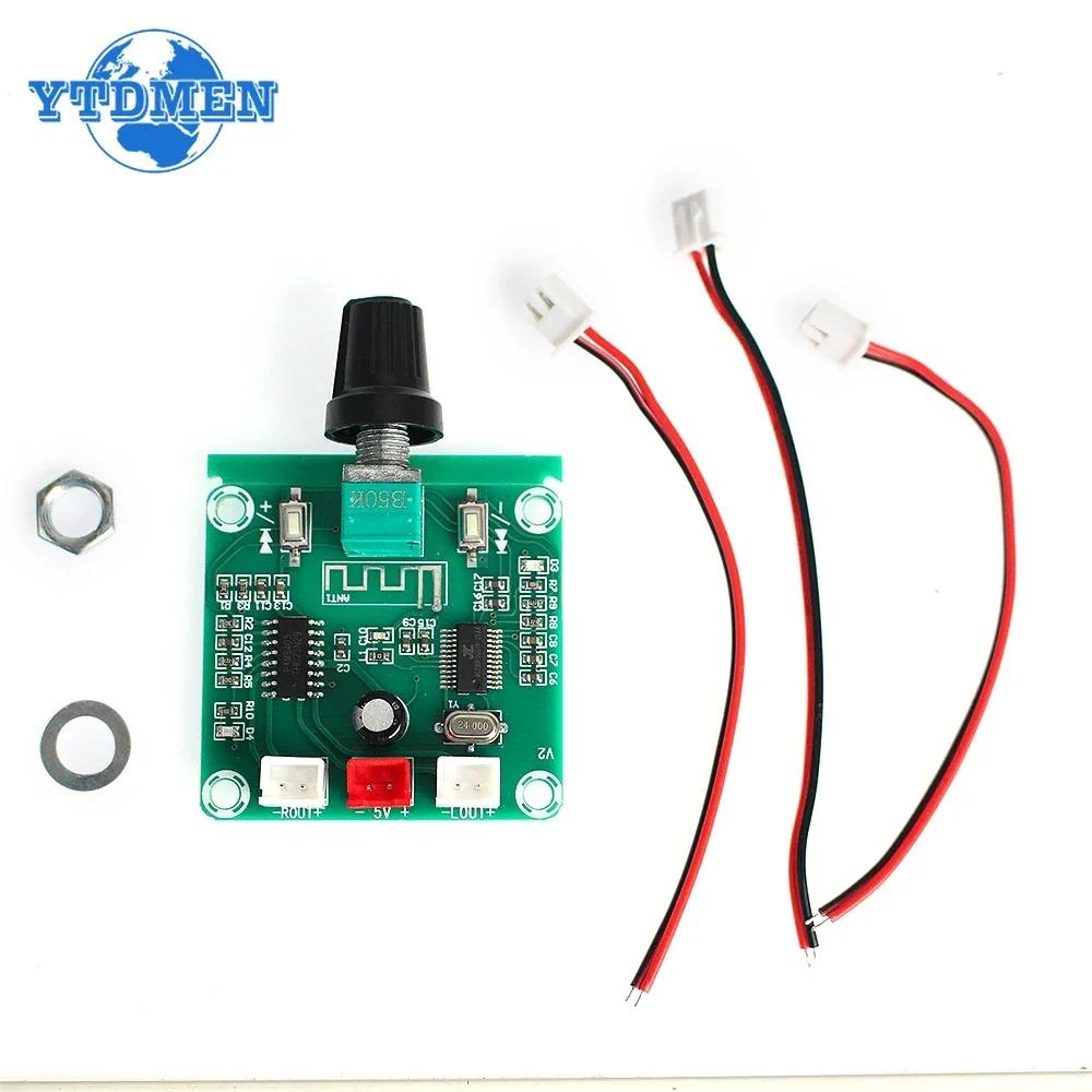 XH-A158 Amplifier Circuit Board Ultra Clear Bluetooth 5.0 Audio Power Amplifier Board PAM8403 Small DIY Wireless Speaker 5W*2
