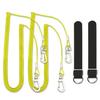 Fishing Rod Shitte Belt with Rope Spiral Cord with Wire