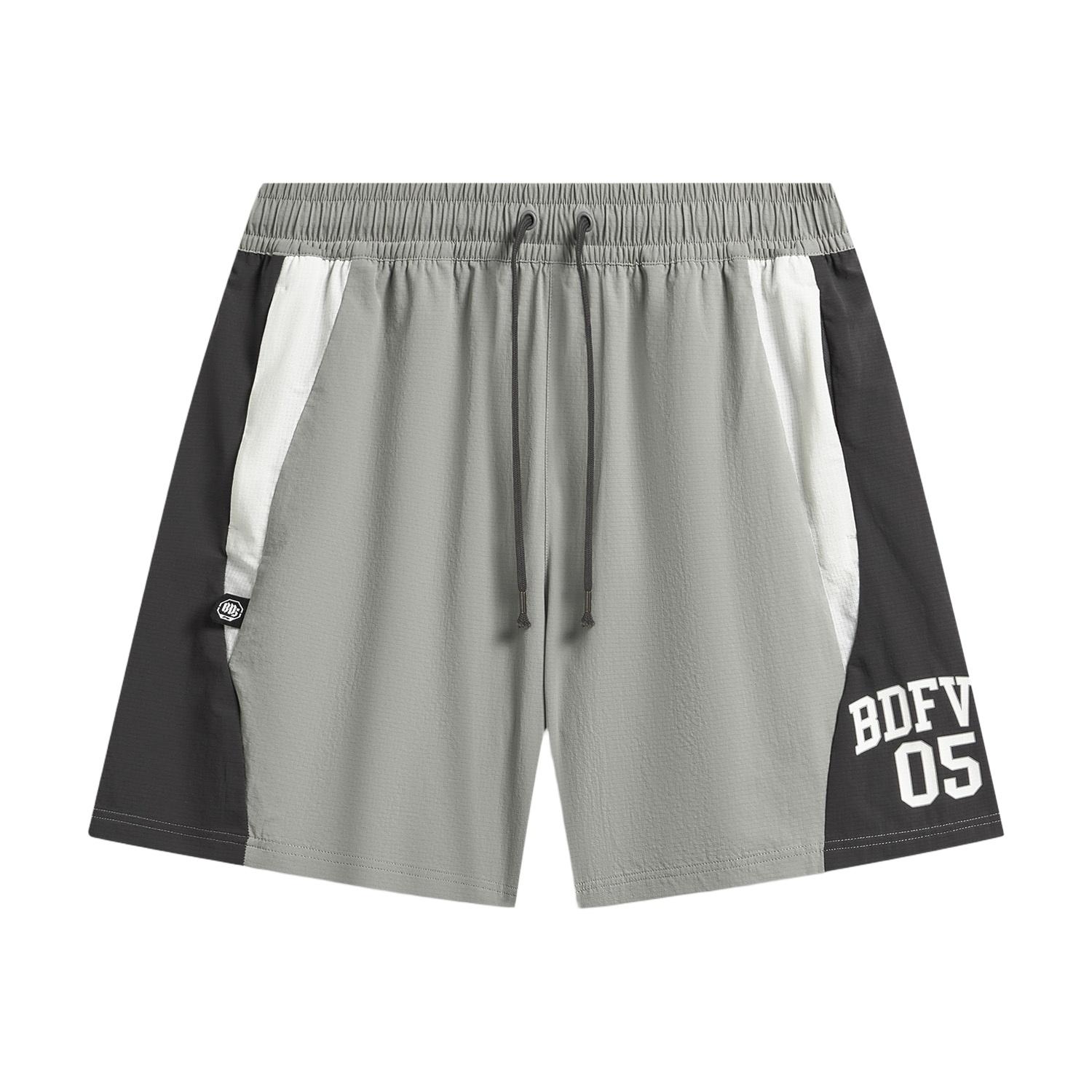 Li-Ning Badfive Quick-Dry Cool Anti-Ultraviolet Moisture-Wicking Loose Sports Casual Shorts Men shorts AKSW107-1 XL