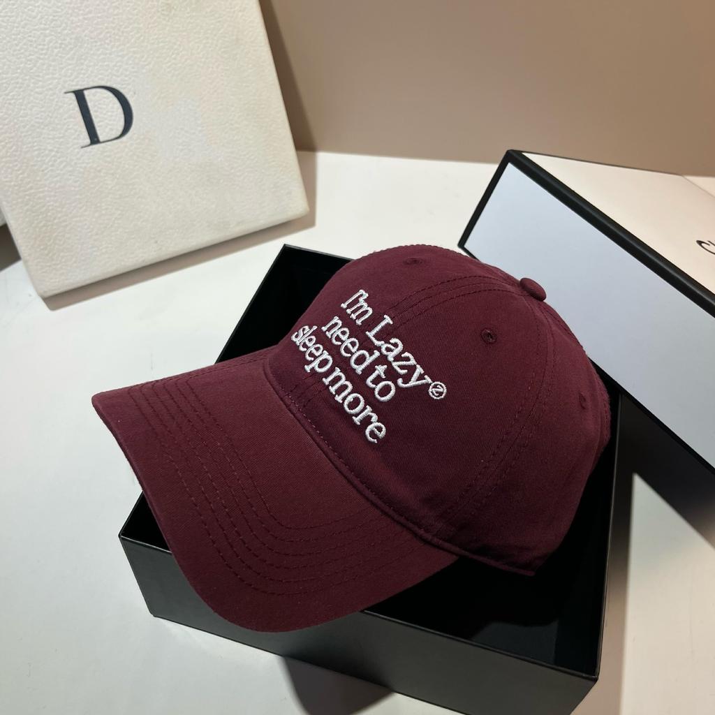 Star With Embroidered Letters Baseball Cap Spring And Summer Cotton Breathable Versatile Casual Hat Sports Cap