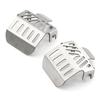 Stainless Steel Chassis Armor Protection Anti-Skid Plate Replacemet for Traxxas TRX4 1/10 Remote