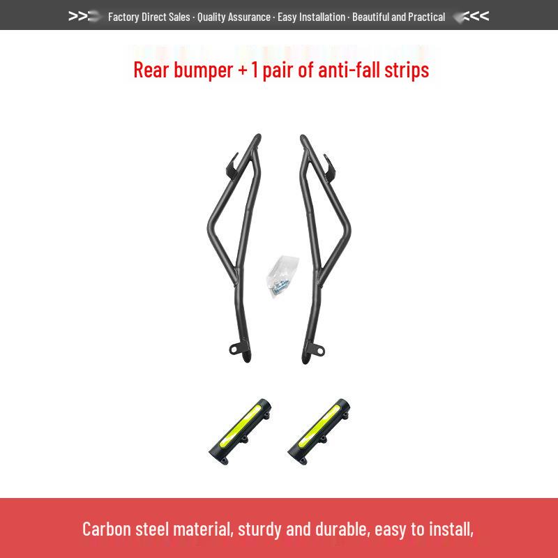 Zongshen RT150S Scooter Full Coverage Bumper Guard Set