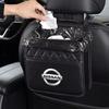 Car Backseat Organizer Multifunction Interior Storage Bag For Nissan Rogue Pathfinder X-Trail GTR Note Qashqai Juke Patrol