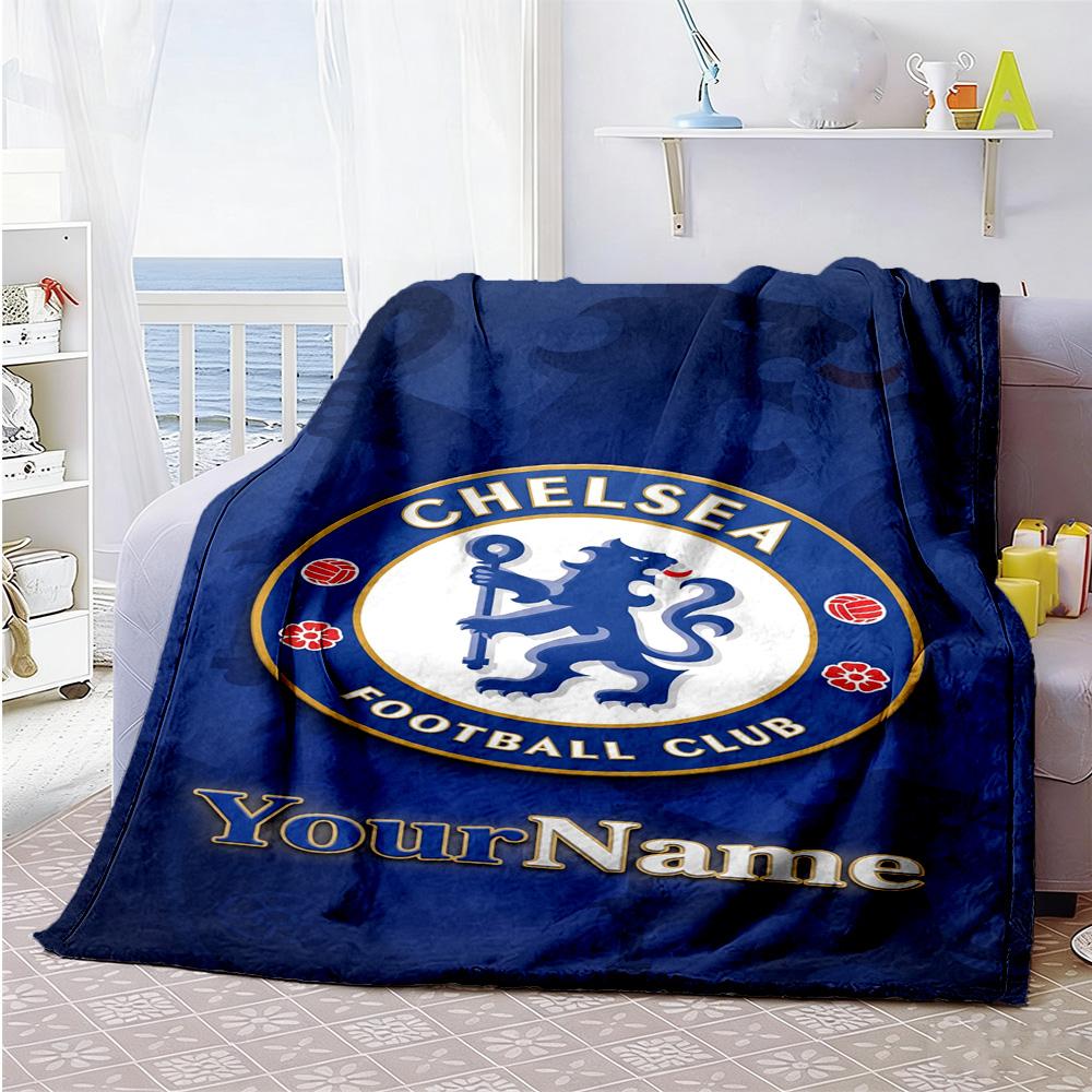 Chelsea Personalized Name Blanket Multi-purpose Customizable Blanket Comfortable Versatile for Seaside Office Chair Nap Chair Four Seasons Universal