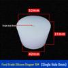 Hole-Punched Food Grade Silicone Stopper for Test Tubes, Bottles, and Water Pipes.