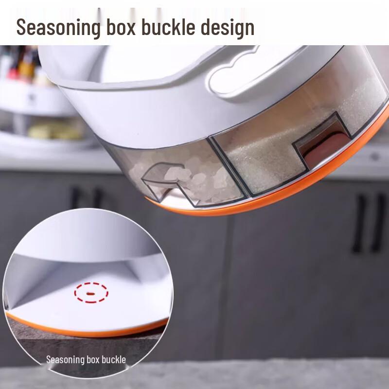 Yunshuang Rotating 3-Tier Kitchen Spice Rack