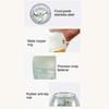 Mini Manual Garlic Chopper Portable Hand-Pull Food Processor for Garlic Ginger Chili Efficient Food Preparation Kitchen Gadget
