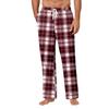 Men's Drawstring Pocket Casual Pants Plaid Stripe Print Pocket Casual Pants Home Pajama Pants