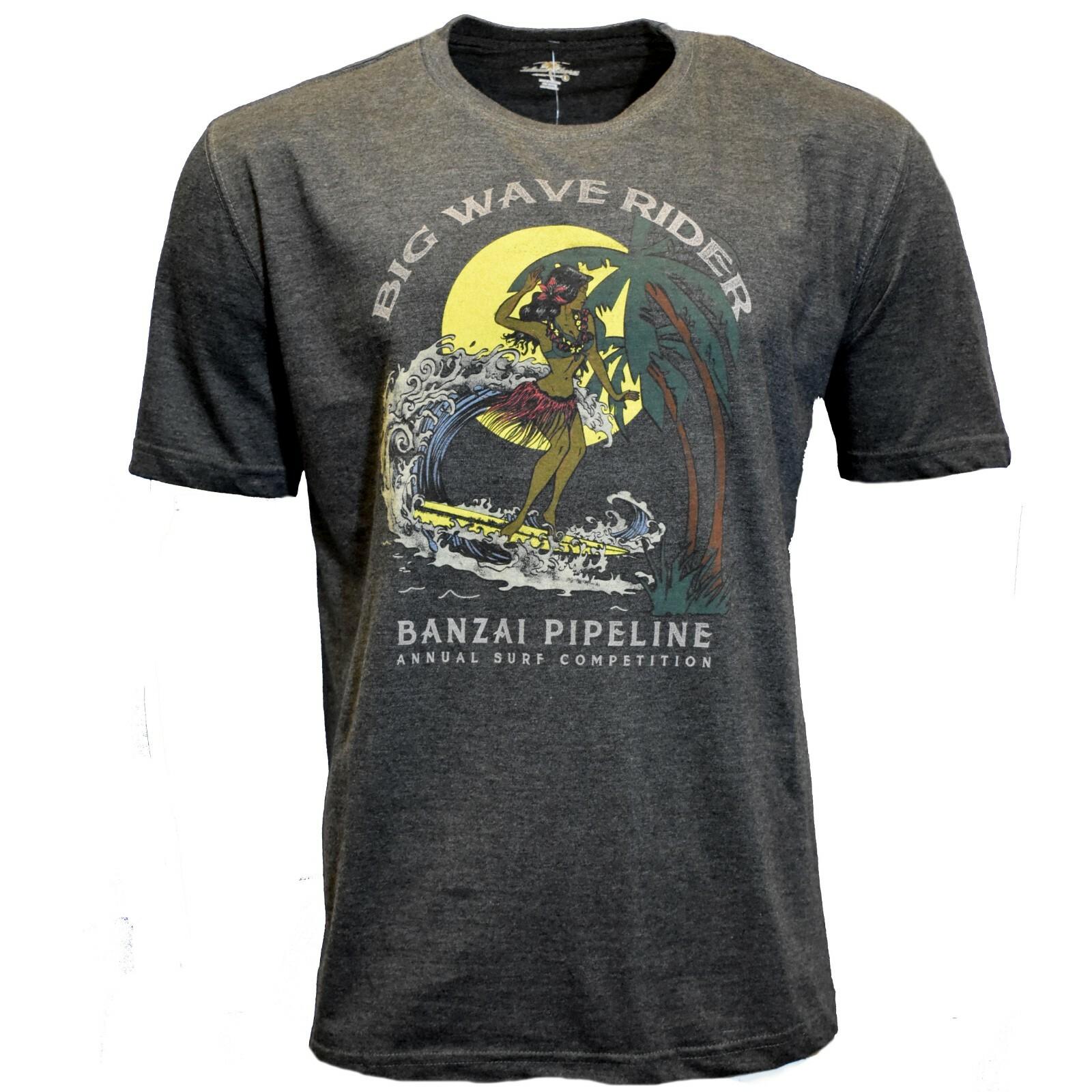 Big Wave Rider Men s T-shirt Island Shores Surf Competition S M L XL XXL NWT XXXL