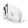 PD45W Foldable Charger with Built-in Cable for Apple & Samsung - US/EU/UK Standard, Fast Charging