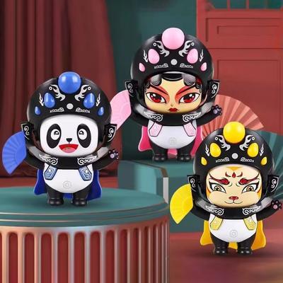 דמויות מסכת אופרה בייג'ינג בובת שרף קישוט יצירתי תרבותי סיני מסורתי צעצועי איפור פנים מסצ'ואן פסלון