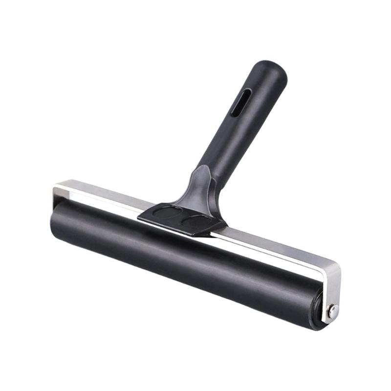 Multipurpose Art Roller Steel Frame Rubber Drawing Roller Tool for Artist Beginner Drawing Printing Creative Project