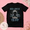 The Thing Japanese Horror Sci Fi T-Shirt, Retro Cult Movie Tee T-shirt