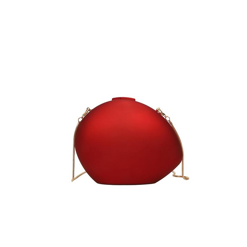Personalized acrylic bag 2025 new European and American candy color goose egg bag women's retro shoulder chain dinner bag